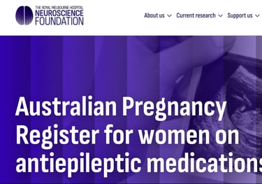 Screen shot of linked web page