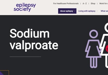 Screenshot of linked page