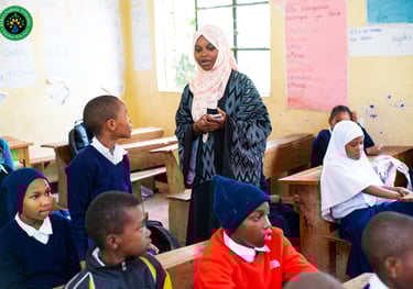 Education session on environmental issues
