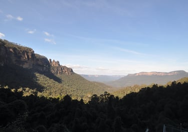 The blue mountains, Katoomba, Blue Mountains, Australia