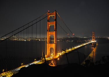 the golden gate bridge over a body of water