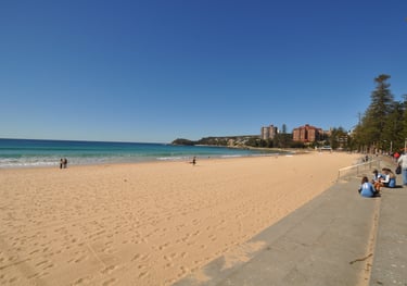  Manly beach front, Sydney, Australia
