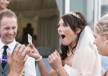 Magicien lors d'un mariage 