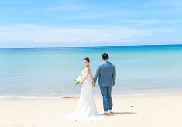 ビーチウエディングフォト