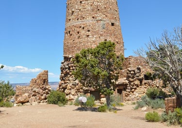 desert view watchtower, grand Canyon