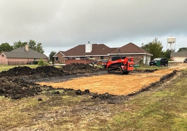 Backyard under Construction