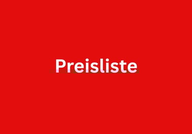 Preisliste