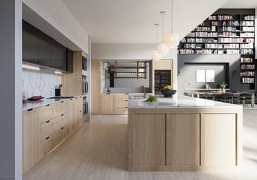 kitchen desing render