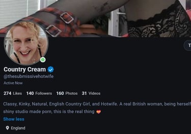 Fansly @thesubmissivehotwife