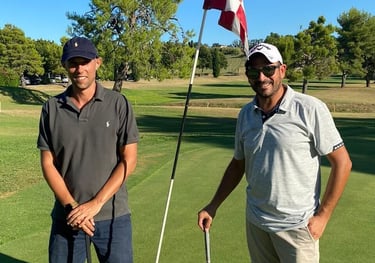 Guys on a golf holiday in Thailand curated by Francesco Luxury Travels Villas Weddings
