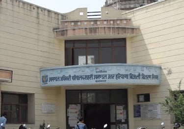 An image showing building front of CITY SUB DIVISION UHBVNL, KARNAL