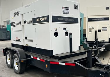 Whisper Generators utilized to power events.