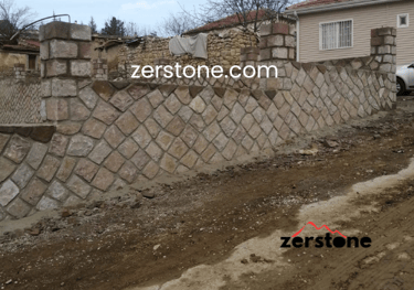 ankara taş bahçe duvarı