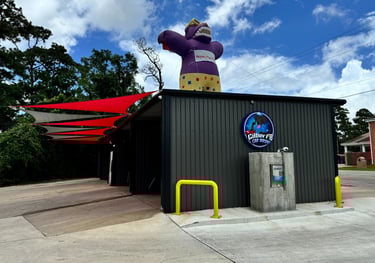 Innovative car wash design