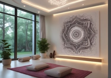 a bedroom with two beds and a teddy bear  | Nour Nagy Designs