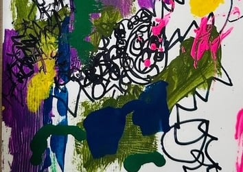 Contemporary Abstract fine artwork by LVF at mallmagick.com @mallmagick