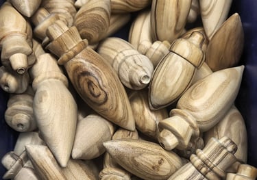 Pendule MICOUD en bois