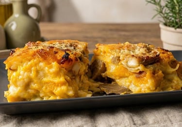Vegetarian recipe for pumpkin lasagna