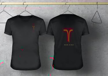 a t - shirt with a red and black t - shirt with a red and