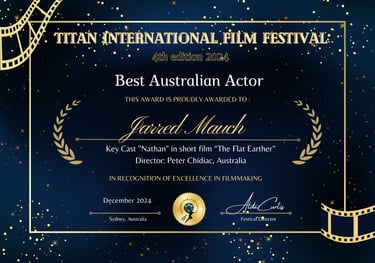 a award for best actor in a motion
