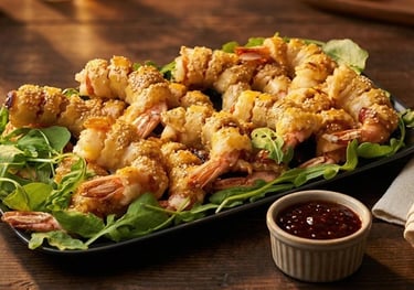 Snack recipe for Shrimp bites