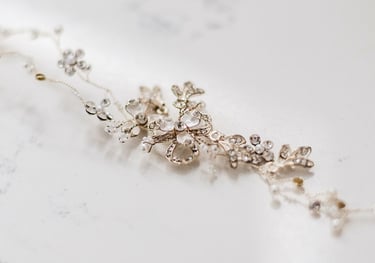 Bridal Accessories Blush Bridal Hair piece Veil