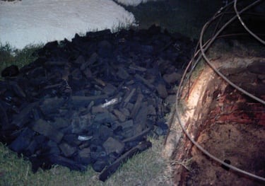 Installation Another installation: Reconstruction of Two Versions of Holes—Goethe Institute in Ale