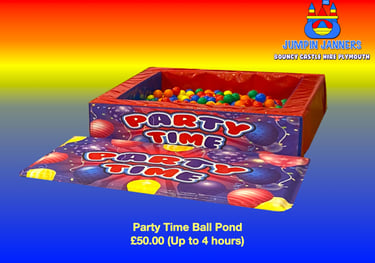 Party Time Ball Pond / Ball Pit Hire Plymouth