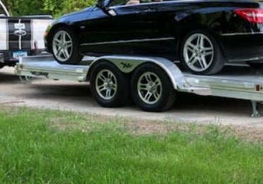Hillsboro Industries aluminum car trailer 