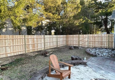 wood fence