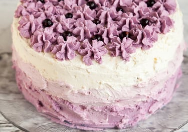 Black Current Cake