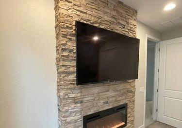 tv wall design
