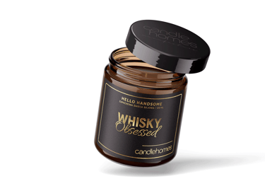Candle Homes Hello Handsome Whisky Obsessed