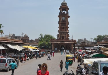 Clock tower, Jodhpur, Rajasthan, India