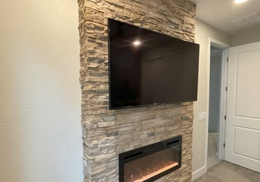 tv wall design