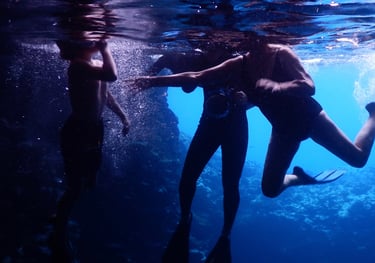 cave snorkelling in Vava'u, The Kingdom of Tonga