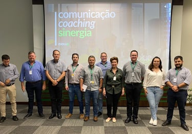 Comunicação, Líder Coach, Sinergia em SST, Evolue Safety, Treinamento, Capacitação, Curso, Palestra