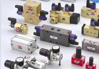 Pneumatic solenoid valves, essential components employed in diverse pneumatic applications & Machine