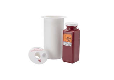 Sharps Container, Counter Mount