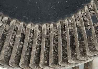 Before - Air Conditioner Evaporator Motor Wheel