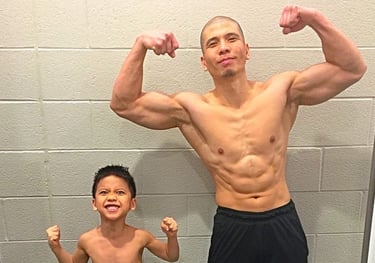 FATHER AND SON TRAINING JEET KUNE DO NORTH YORK FITNESS!