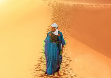 Tour desde Marrakech con noche en haima tradicional en el desierto de Merzouga