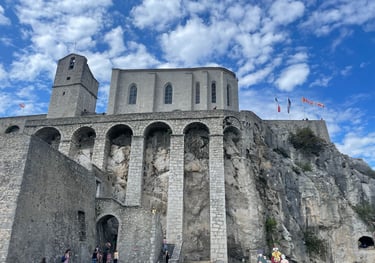 The Citadel of Sisteron, along the Napoleon Route, France