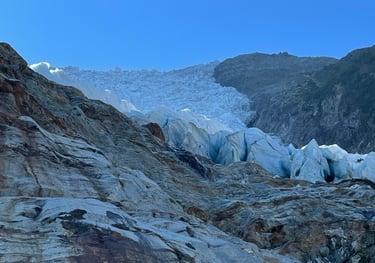 The Bossons Glacier, Chamonix, France