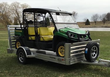 Hillsboro Industries aluminum utility trailer