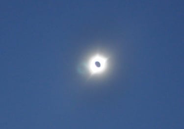 Total solar eclipse, Riverton, Wyoming, USA