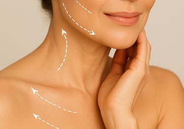 Rejuvenecimiento médico en manos, escote y cuello con resultados naturales