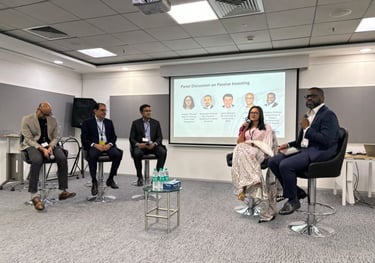 At a panel discussion conducted by FTSE Russell.