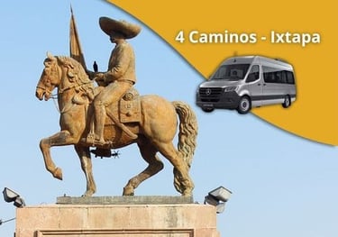 Transporte de cuatro caminos a ixtapa