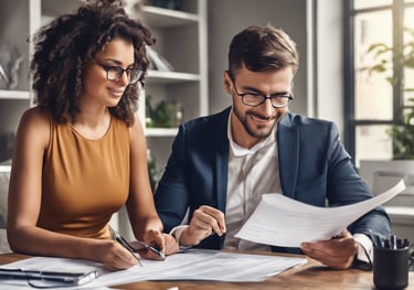 worm's-eye view photography of concrete building